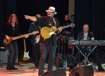 Stunning show by Steven Seagal held at Heydar Aliyev Center. Baku, Azerbaijan, Dec.16, 2015